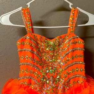 Girls pageant dress